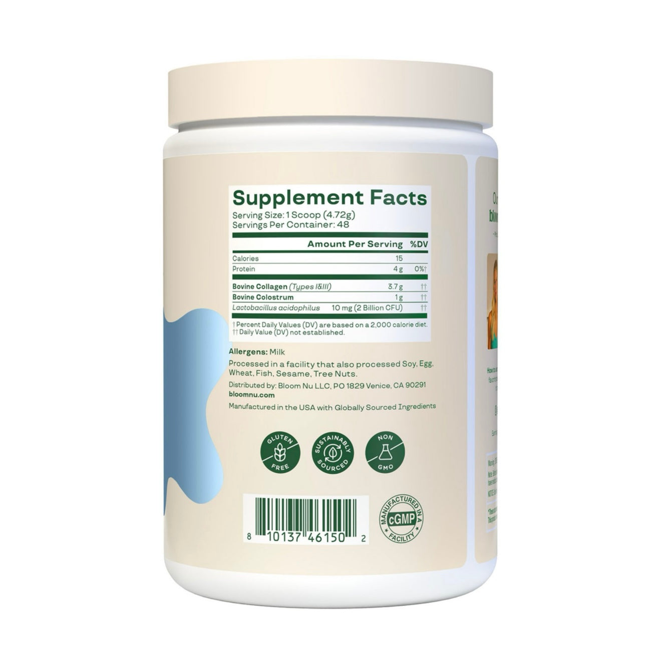 Calostro & Colágeno Péptidos Bloom (48 servicios)