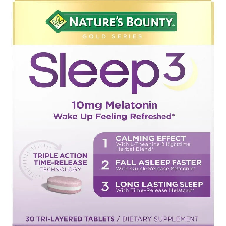 Sleep 3 Nature's Bounty (30 tabletas)