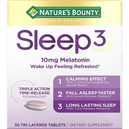Sleep 3 Nature's Bounty (30 tabletas)