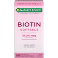 Biotina Nature's Bounty 10.000mcg (90 softgels)