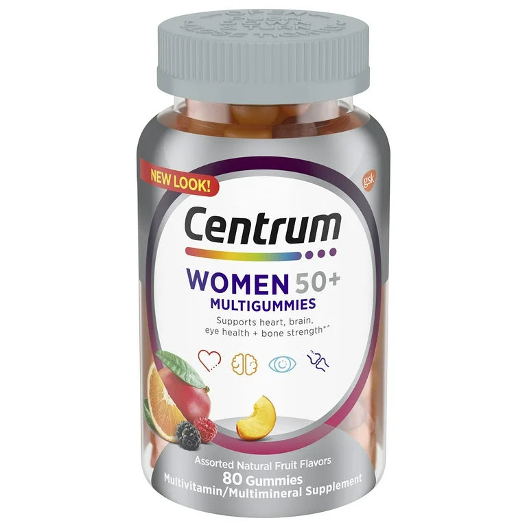 Centrum Silver Mujer 50+ (80 gomitas)