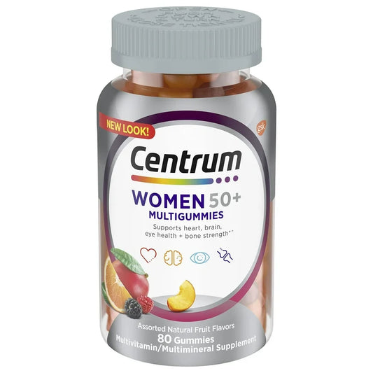 Centrum Silver Mujer 50+ (80 gomitas)