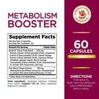 Metabolism Booster Natures Bounty (60 cápsulas)