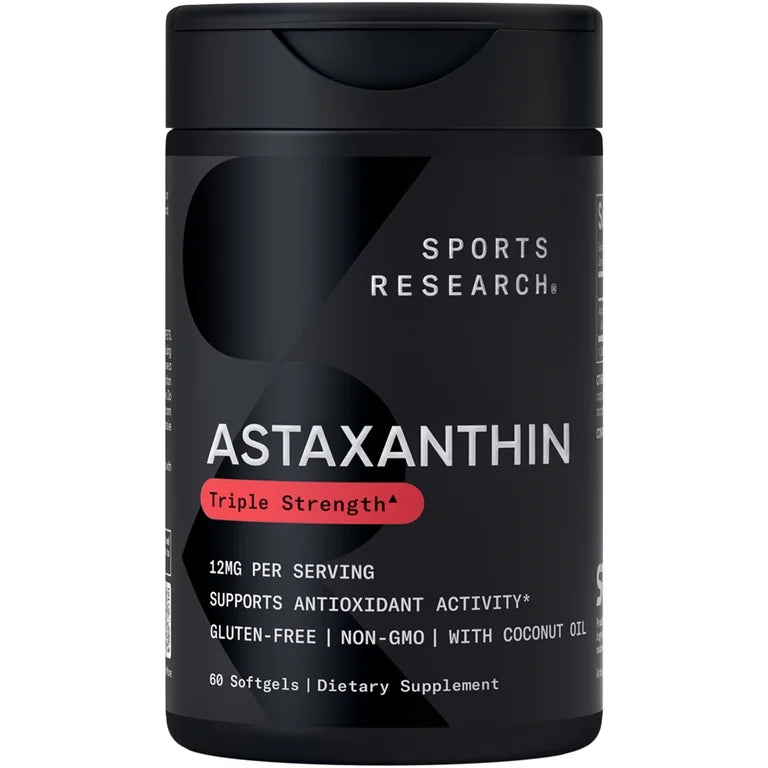 Astaxantina Sports Research 12mg (60 cápsulas)