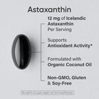 Astaxantina Sports Research 12mg (60 cápsulas)