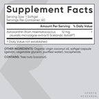 Astaxantina Sports Research 12mg (60 cápsulas)