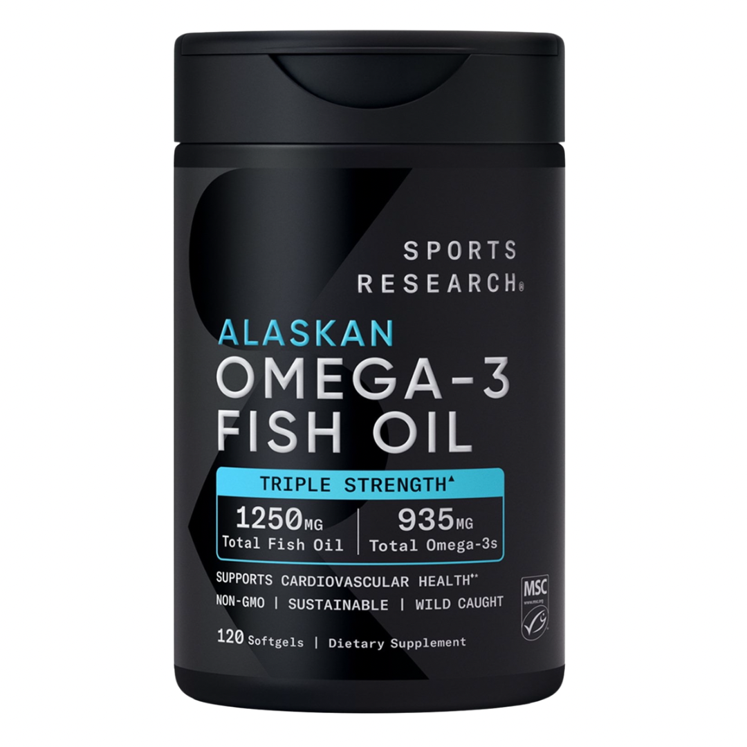 Omega 3 Fish Oil Alaskan Sports Research (120 softgels)
