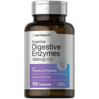 Enzimas Digestivas + Prebióticos y Probióticos Horbaach 1.000mg (100 cápsulas)