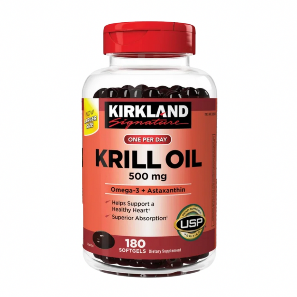Krill Oil Kirkland 500mg (180 softgels)