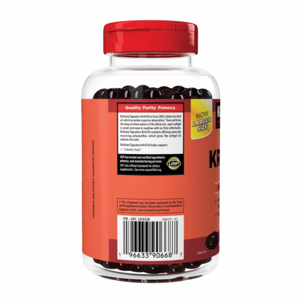 Krill Oil Kirkland 500mg (180 softgels)