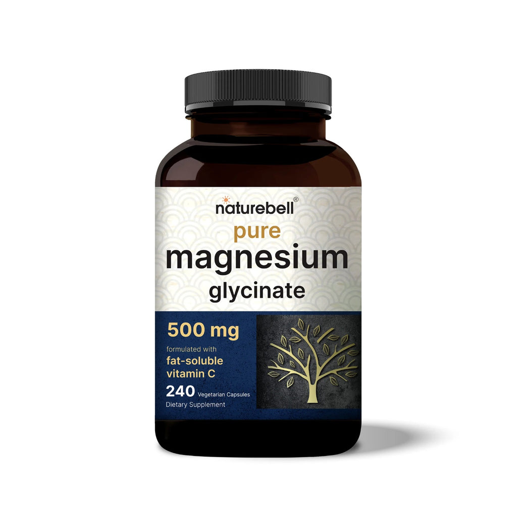 Glicinato de Magnesio NatureBell 500mg (240 cápsulas)