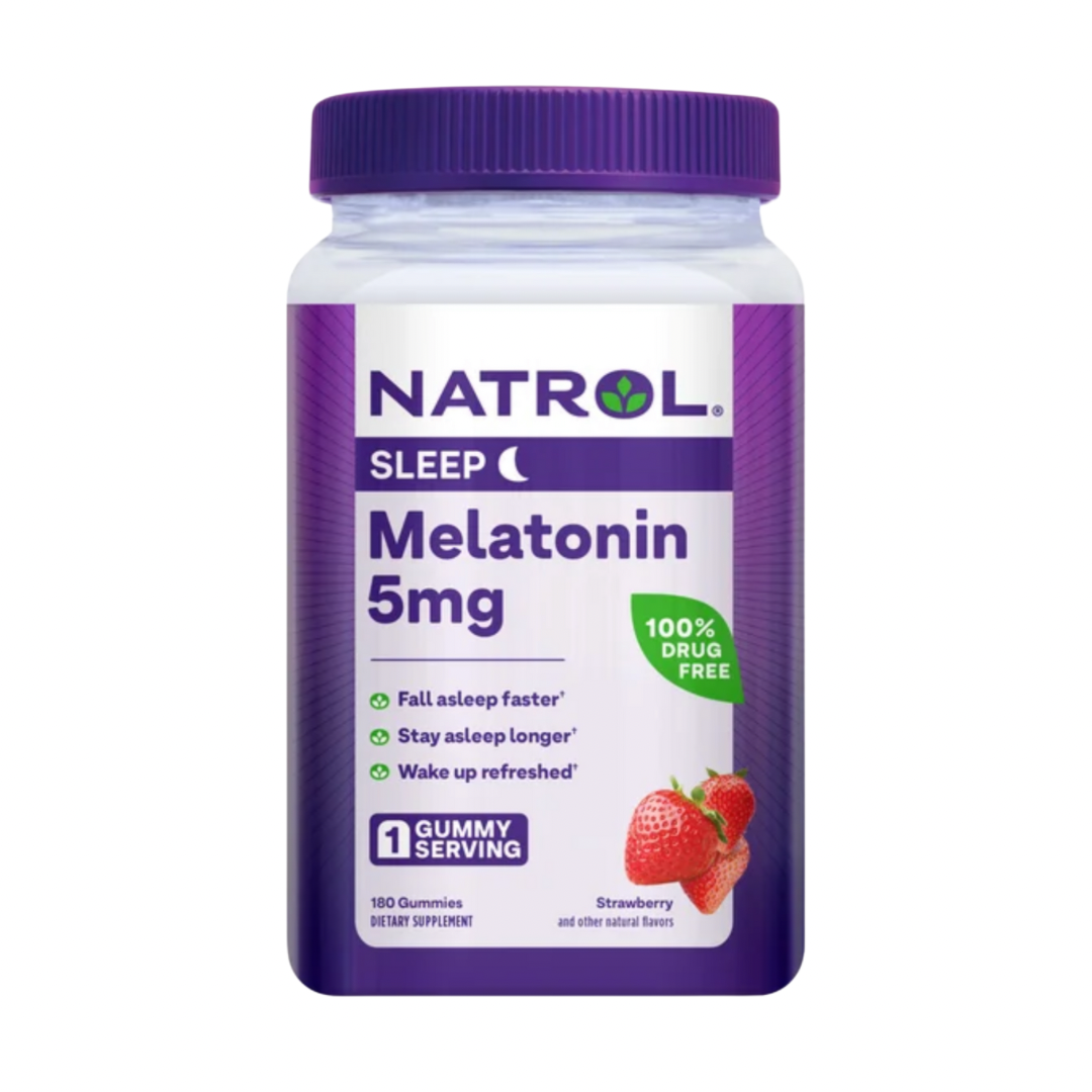 Melatonina NATROL 5mg (180 gomitas)