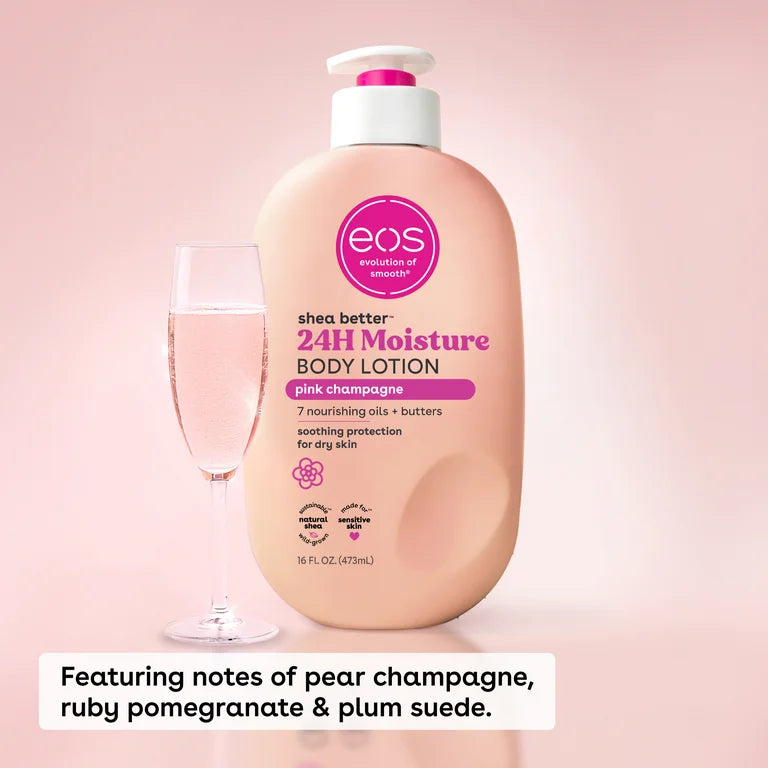 Crema Hidratante Corporal EOS Pink Champagne (473 ml)