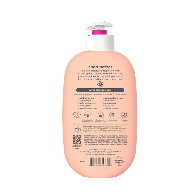 Crema Hidratante Corporal EOS Pink Champagne (473 ml)