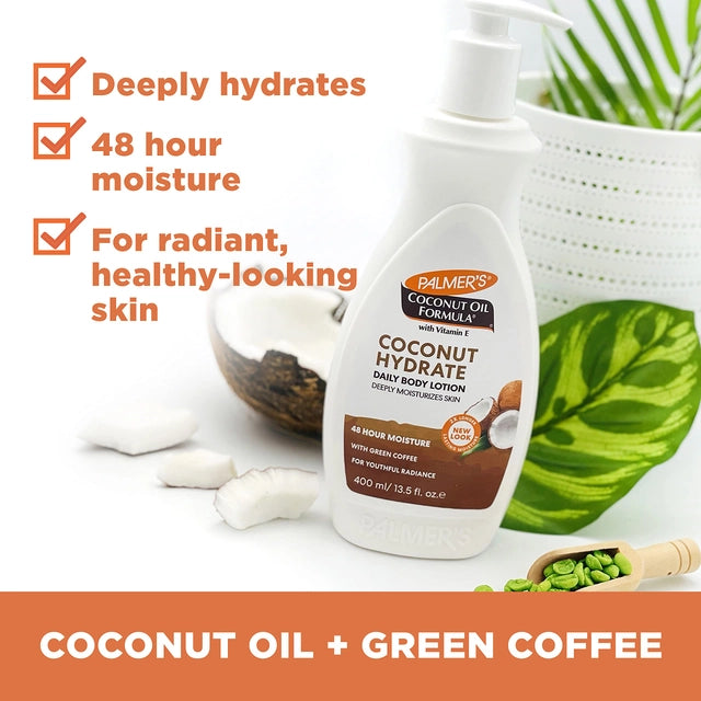 Crema Hidratante de Aceite de Coco con Vitamina E Palmer's (400ml)