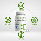 Citrato de Magnesio Deal Supplement 400mg (300 cápsulas)