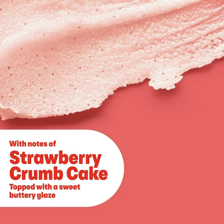 Exfoliante Corporal Dove x Crumbl Strawberry Crumb Cake (15 Oz)