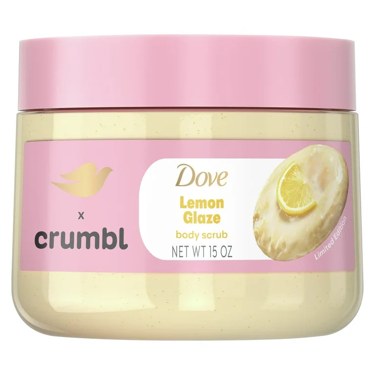 Exfoliante Corporal Dove x Crumbl Lemon Glaze (15 Oz)