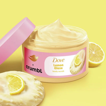 Exfoliante Corporal Dove x Crumbl Lemon Glaze (15 Oz)