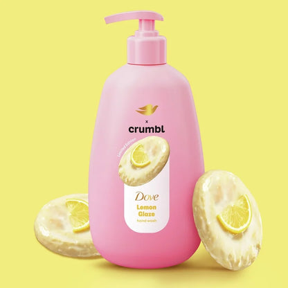 Jabón de Manos Dove x Crumbl Lemon Glaze (12 Oz)