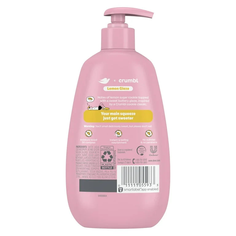 Jabón de Manos Dove x Crumbl Lemon Glaze (12 Oz)