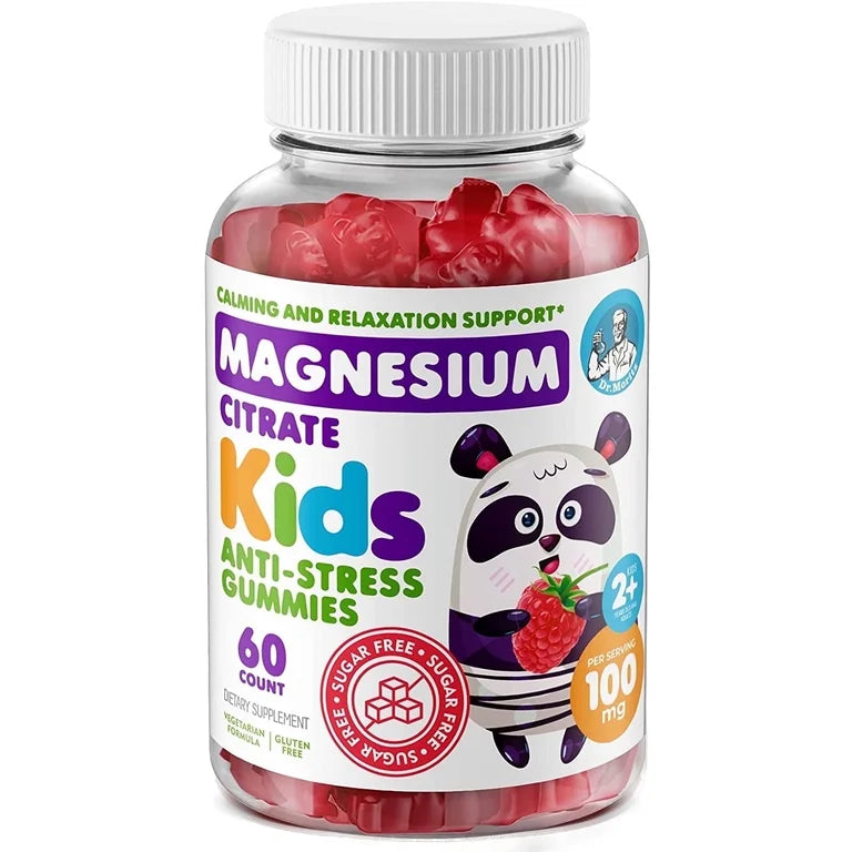Citrato de Magnesio Kids sin azúcar Dr. Moritz 100mg (60 gomas)