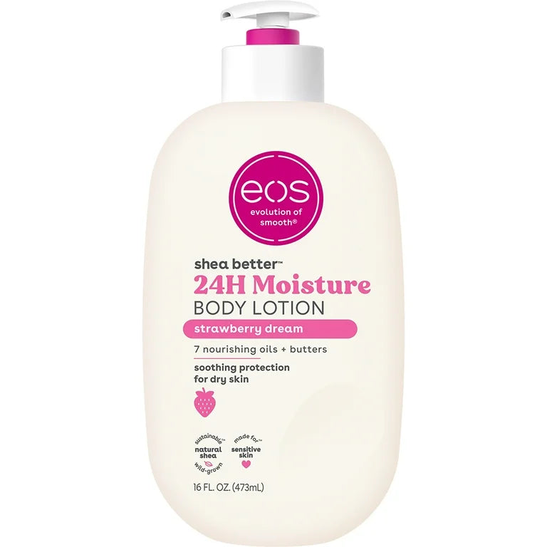 Crema Hidratante Corporal EOS Strawberry Dream (473 ml)