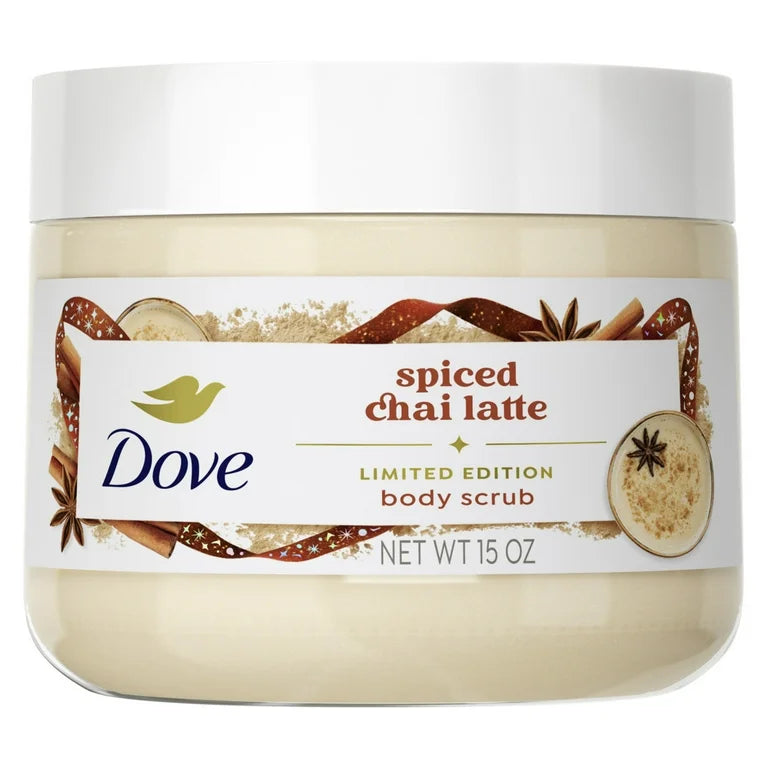 Exfoliante Corporal Dove Spiced Chai Latte (15 Oz)