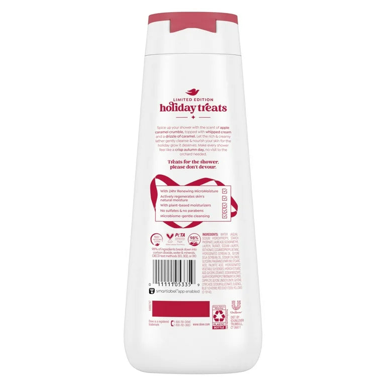 Jabón Corporal Dove Apple Caramel Crumble (20 Oz)