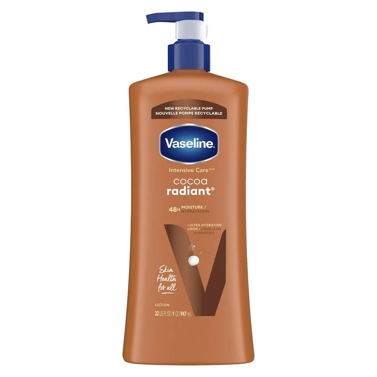 Crema Corporal Hidratante Vaseline Cocoa Radiant (947 ml)