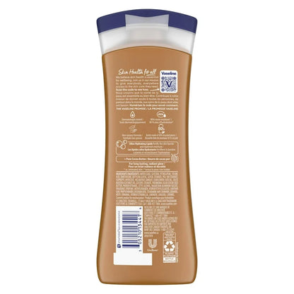 Crema Corporal Hidratante Vaseline Cocoa Radiant (400 ml)