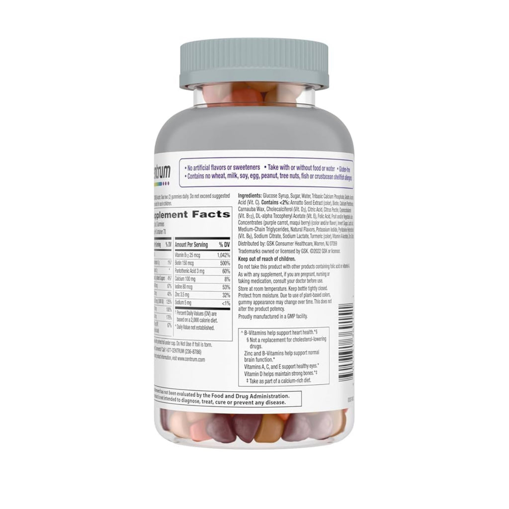 Centrum Silver Mujer 50+ (140 gomitas)