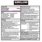 Acetaminofén Kirkland (500 capletas)