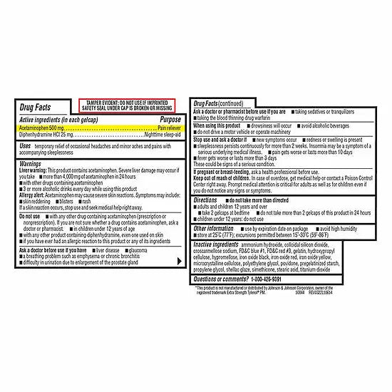 Acetaminofén PM Kirkland 500mg (375 cápsulas)