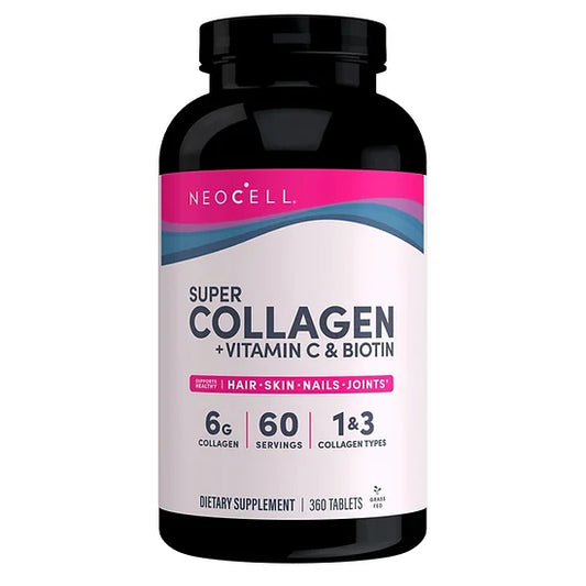 Súper Colágeno NEOCELL + Vitamina C y Biotina (360 tabletas)