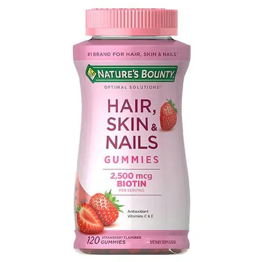 Hair, Skin & Nails Nature's Bounty (120 gomitas)