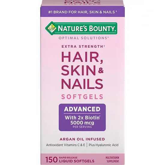 Hair, Skin & Nails Extra Strength Nature's Bounty (150 softgels)