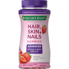 Hair, Skin & Nails Advanced 2X Biotin (80 gomitas)