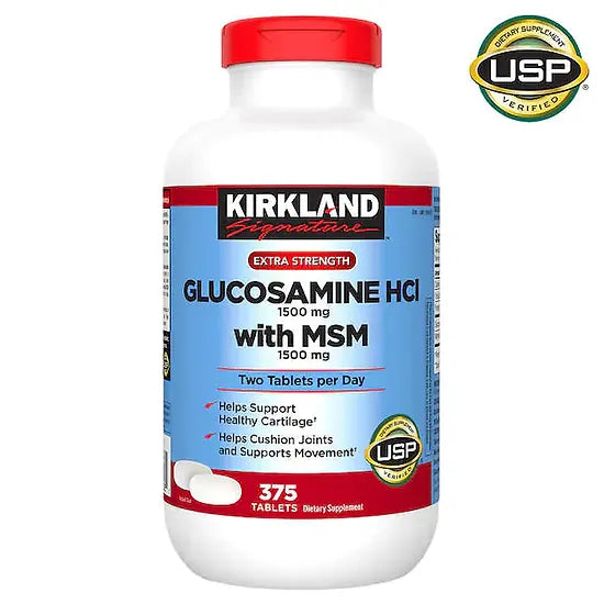Glucosamina con MSM Kirkland (375 tabletas)