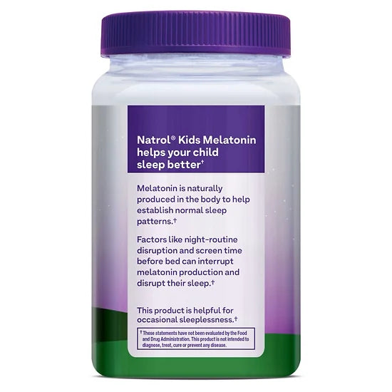 Melatonina Kids NATROL 1mg (140 gomitas)