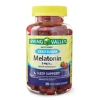 Melatonina sin azúcar Spring Valley 5mg (120 gomitas)