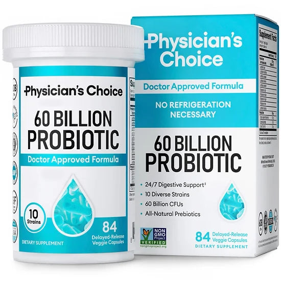 Probióticos 60 Billion Physicians Choice (84 cápsulas)