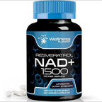 NAD+ Resveratrol 1500mg Wellness LabsRX (90 cápsulas)