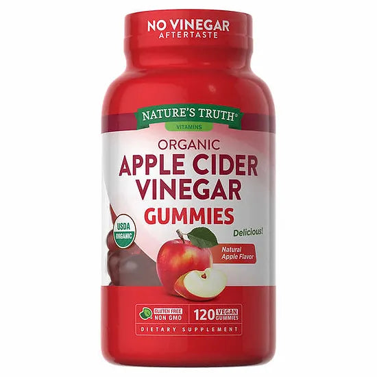 Vinagre de Sidra de Manzana Nature’s Truth (120 gomitas)