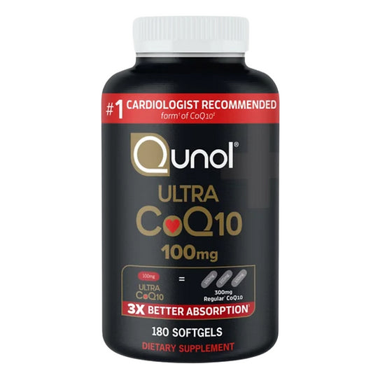 Ultra CoQ10 100mg Qunol (180 cápsulas)