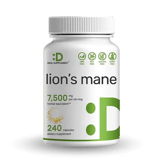 Melena de León Deal Supplement 7.500mg (240 cápsulas)