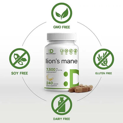 Melena de León Deal Supplement 7.500mg (240 cápsulas)