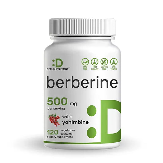 Berberina Deal Supplement 500mg (120 cápsulas)