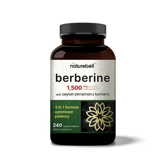Berberina NatureBell 1.500mg (240 cápsulas)