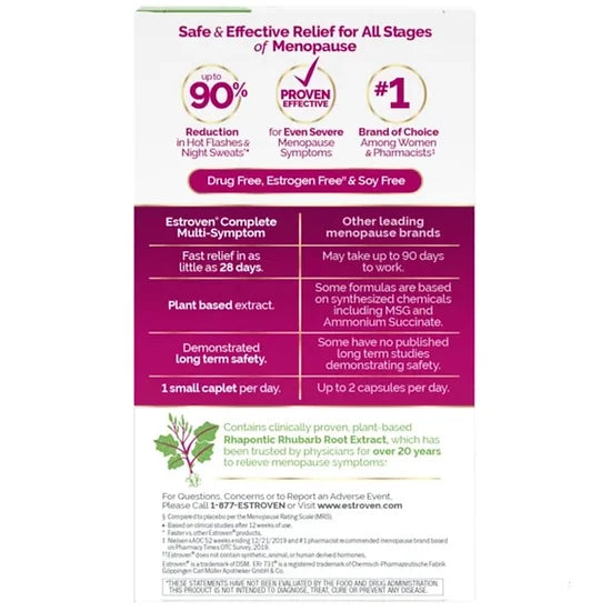 Estroven Menopause Relief (84 capletas)